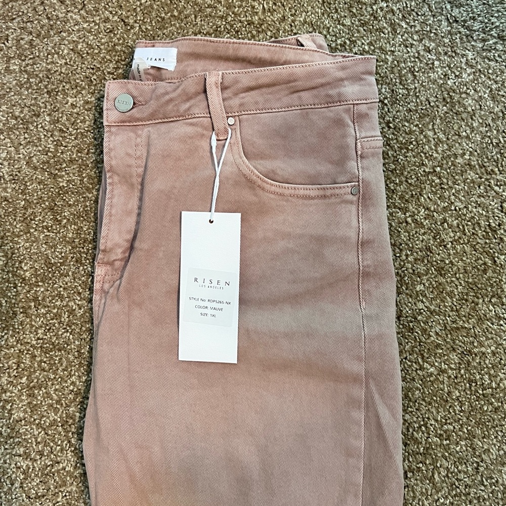 NWT Risen jeans 1X